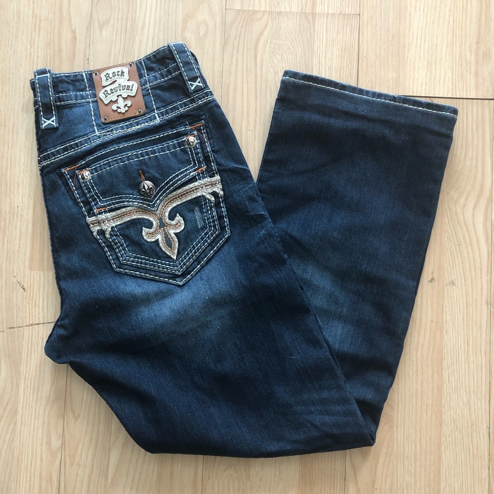 Men’s rock revival jeans